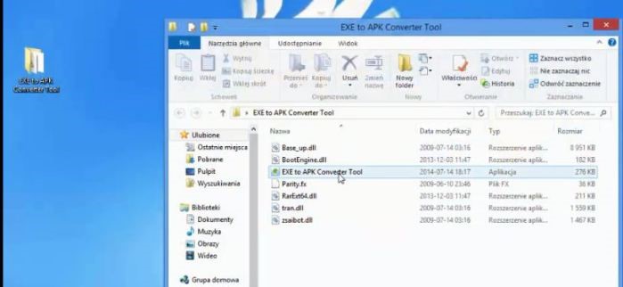 how to use exe to apk converter tool