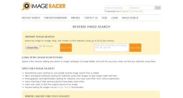 Reverse Image Search Engines 2