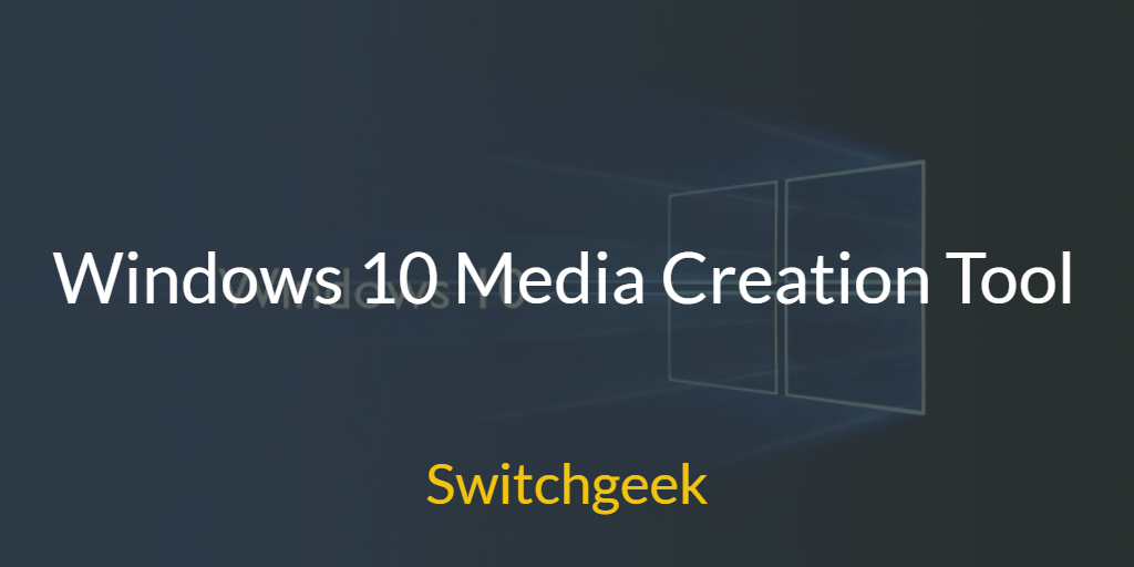 microsoft media creation tool