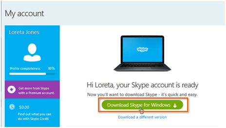 how to change skype name for login